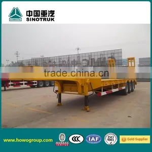 China HOWO 60T Lowbed Semitrailer thumbnail-2