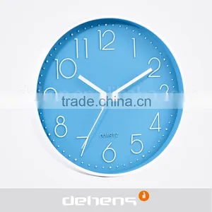 DEHENG 12 Inch Very Hot-sale Cheap Plastic Wall Clocks thumbnail-1
