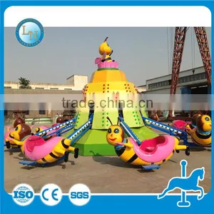 Amusement Children Equipment Rides Kids Games Rotary Bee for Sale thumbnail-1