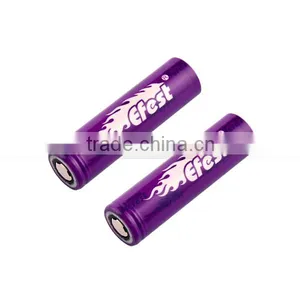 Efest 3500 18650 Battery Efest 18650 3500mah 20A Flat Top Purple IMR Efest thumbnail-1