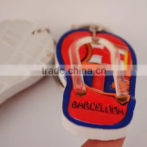 Flip-flop Soft Pvc Keychain Pvc Rubber Key Chain thumbnail-3