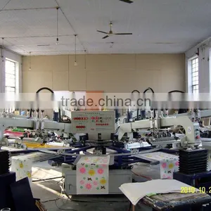 4 Colors Full Automatic T-shirt Screen Printing Machine thumbnail-2