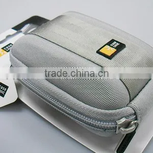 4.5inch Blue Color Anti-shock 600D Waterproof Embossed Logo Eva Hard Camera Case thumbnail-1