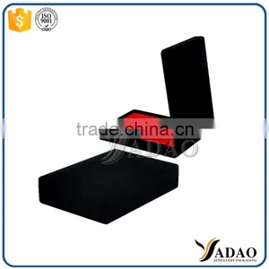 Top Quality Luxury Black Retail Jewelry Package Boxes thumbnail-1