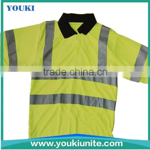 T Shirt Green Color Cycling Vest Reflective thumbnail-1