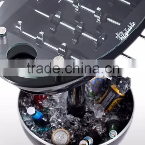 Best Hot Sale Portable Bar Table With Drink Cooler thumbnail-4
