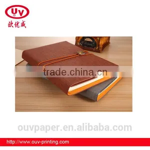 School Office Student Supplies PU Cover Paper Notebook With Elastic Band thumbnail-6