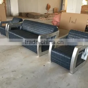 AVIATOR Aluminium 3 Seater Sofa thumbnail-2
