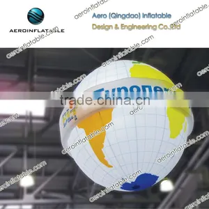 Hanging Inflatable Balloon(Sport Ball Series) / Advertisement Inflatable Baolloon / Inflatable Earth thumbnail-1