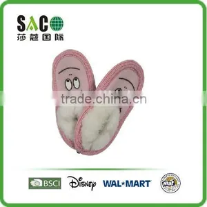 Face Pattern Colourful Acrylic Home Shoes With Leatherette Sole thumbnail-2