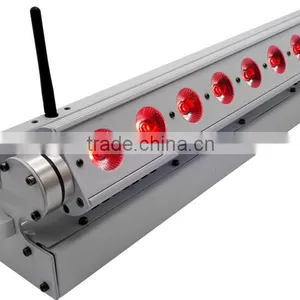 Event Lighting 5in1 RGBWA 9*15w Rechargeable Wireless DMX Battery Powered LED Wall Washer Light thumbnail-2