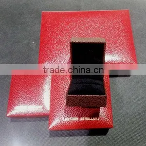 High Quality Brand Jewelry Boxes/cases Leatherette Paper Gifts Jewelry Box thumbnail-1