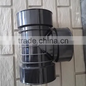 High Quality Professional Design Drainage PE Injection Corrugated Pipe Fitting Tee Mould thumbnail-1