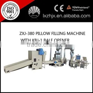 Nonwoven Polyester Fiber Pillow Filling Machine, Pillow Stuffer, Pillow Making Machine thumbnail-1