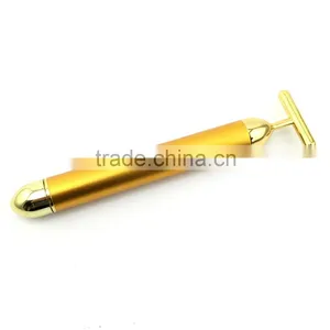 Beauty Facial Care Tools Massage Instrument Waterproof Golden T Head Beauty Bars thumbnail-1