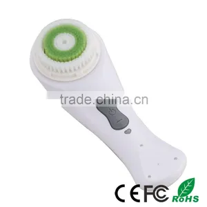 Factory Wholesale Ultrasonic Waterproof Sonic Wireless Recharge Portable Electric Face Cleanser thumbnail-3