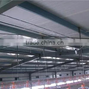 Commercial Steel Structure Poultry House/chicken Farm/broiler Shed thumbnail-2