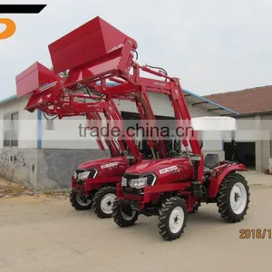 Direct Manufacturer 50hp 4wd 4x4 3 Point Hitch Cheap Small Tractor Front End Loader thumbnail-1