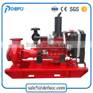 DEFU 70 M3/h 80 Meters Centrifugal Water Booster Pumps With 40 hp Diesel Engine thumbnail-2
