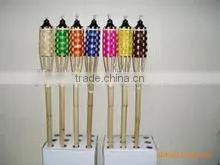 FD - 1510164color Garden Bamboo Torch/bamboo Tiki Torch/garden Torch thumbnail-3