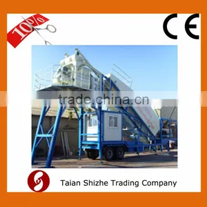 Mobile Concrete Batch Plant Batching Plant for Sale on Sale 50m3/h thumbnail-1
