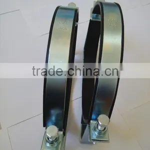Galvanized Metal Supporting Rubber Clamp thumbnail-2