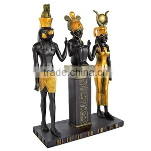 Customized Polyresin Handmade Painted Egyptian Gods Statue for Sale thumbnail-1