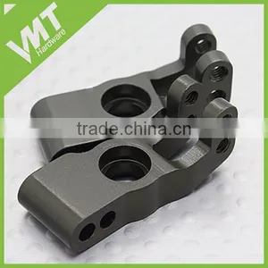 Black Aluminum Upgrade Front C-Hub Steering Knuckle thumbnail-1