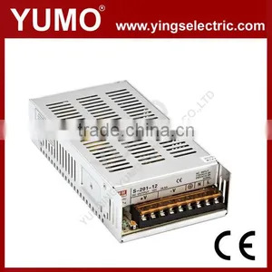 YUMO S-201201W 5/12/48V Single Output High Efficiency Power Supply Switching Power Supply thumbnail-3