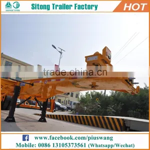 Wholesale Factory Direct Skeletal Semi Trailer Customized Container Delivery Trailer for Sale thumbnail-2