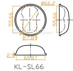 Kinglux Led Optical Glass Lens for Cob Led thumbnail-3