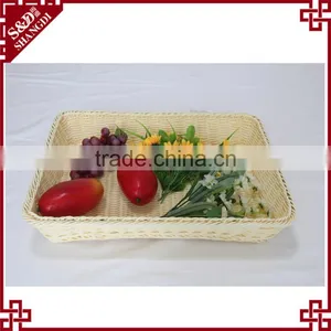 Top Quality Rattan Widely Use Bread Fruit Vegetable Food Basket Fruit Rack thumbnail-3