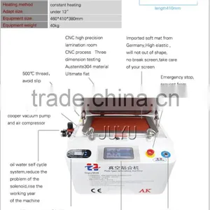 Professional 2 in 1 Lcd Repair Machine Vacuum Glass Laminator With Air Bubble Film Foam Removing Machine Oca Laminating 12 Inch thumbnail-1