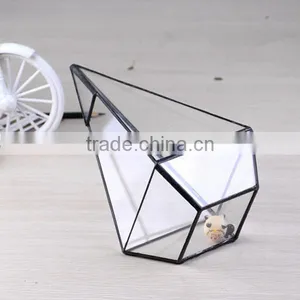 Home DIY Decor Micro Landscape Glass Containers Geometric Flower Vase thumbnail-1