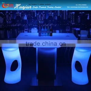 Glowing LED Bar Table / Rechargeable Led Table/ Led Portable Table/ Color Changing Led Table thumbnail-4