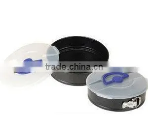 Round Metal Baking Pan With Plastic Cover,roaster Pan Set thumbnail-1