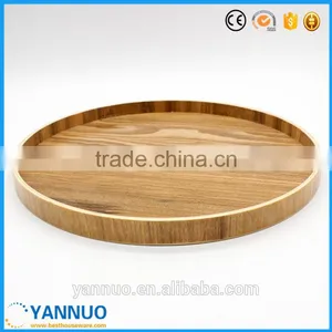 Natural Wooden Tea Dish, Pizza Fruit Tray, Small and Big Wood Plate thumbnail-6