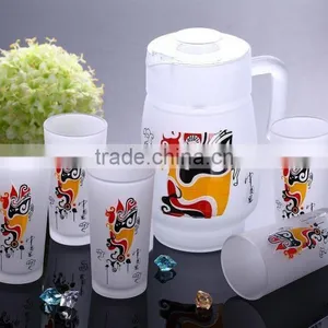 Wholesale Mexican Glassware Glass Water Set thumbnail-1