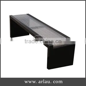 Arlau Metal Steel Commercial Outdoor Benches thumbnail-1