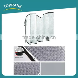 Custom Printing Car Windshield Window Cover Funny Aluminum Foldable Car Sunshade thumbnail-1