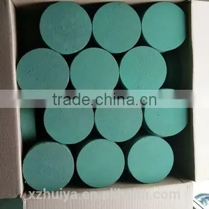 Green Round Cyclinder Shape Floral Foam Plate for Round Flower Box for Valentine's Day thumbnail-3