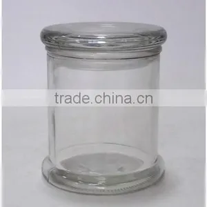 Clear Glass Storage Jar / Glass Food Jar thumbnail-1