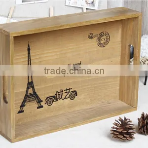 2015 New Design Wooden Serving Trays thumbnail-3