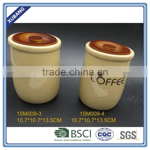 Round Shape Hermetic Porcelain Jar Coffee Jar Tea Jar thumbnail-2