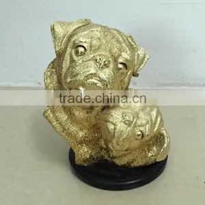 Polyresin Cute Dog Statue thumbnail-6