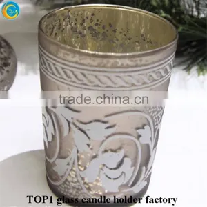 Votive Frosted Glass Candle Holders thumbnail-3