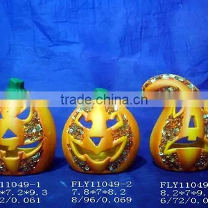 Ceramic Pumpkin Light Halloween thumbnail-1