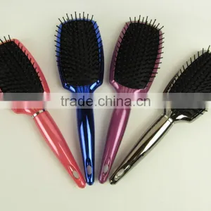 2015 Hot Sale Hair Brush With Plating thumbnail-1