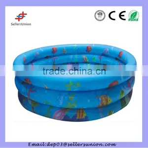 PVC Inflatable Swimming Bed Kids Water Beds thumbnail-1