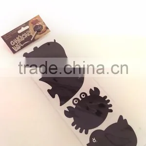 Cute Hippo, Fish, Crab, Duck Design Decorative Chalkboard Label for Glass Bottle, Chalkboard Label Sticker thumbnail-3